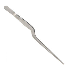 Venta al por mayor de pinzas de pestañas de acero inoxidable ligero superventas logotipo personalizado impreso - Product Image 6