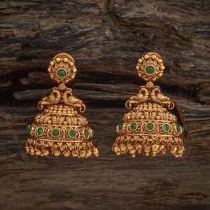 Pendientes Colgantes Antiguos Clásicos Religiosos de Aleación de Zinc con Perla y Circonita para Fiesta de Boda, Modelo 176289 - Product Image 1
