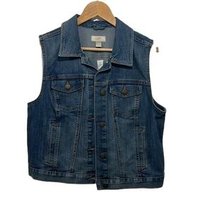 Chaleco Vaquero Moderno para Hombre, Estilo Casual Vintage, Transpirable, Ecológico, 100% Algodón, con Botones, Esencial para el Armario, Estilo Desgastado, Otoño - Product Image 1