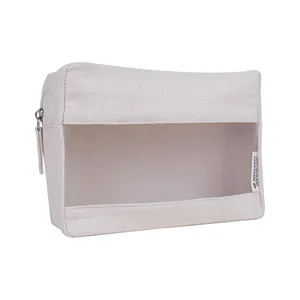 Nuvvy Organizer per Trucchi Sostenibile, Borsa Clutch in Tela Riciclata per Gadget - Product Image 1