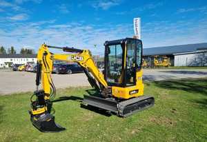 Mini-excavatrice sur chenilles de 2,5 tonnes JCB 25Z-1, excavatrice compacte sur chenilles avec moteur Yanmah et hydraulique Bosch - Product Image 2