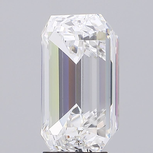 Diamante Rising Diamond de 7.11 Ct, Corte Esmeralda, Cultivado en Laboratorio, Color E, Claridad VS1, Perforado con Láser, Certificado IGI para Joyería - Product Image 2