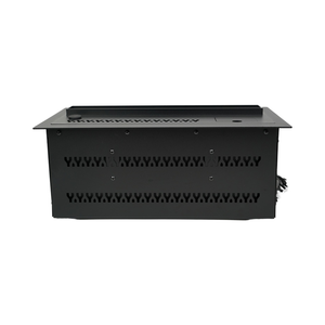 Pequeno quadrado moderno 3D água vapor lareira elétrica aço autônomo Linear Designer <span class=keywords><strong>Insert</strong></span>