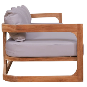 Sofá de Tres Plazas Más Vendido, Hecho de Madera de Teca Maciza y Duradero para Exteriores, de Indonesia - Product Image 3