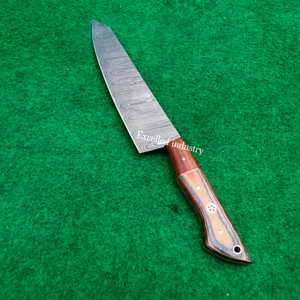 มีดเชฟซันโตกุ356ชั้นมีดทำครัวด้ามไม้ - Product Image 3