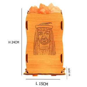 Lámpara de sal pura del Himalaya 100% al por mayor, que cambia de color con USB LED, estilo Animal tallado de excelente calidad para tallado decorativo - Product Image 2