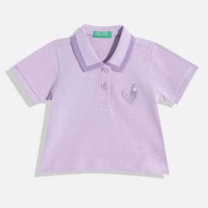 เสื้อยืดแขนสั้นสำหรับเด็กผู้หญิงเสื้อยืดลำลองโลโก้ออกแบบได้ตามต้องการ - Product Image 3