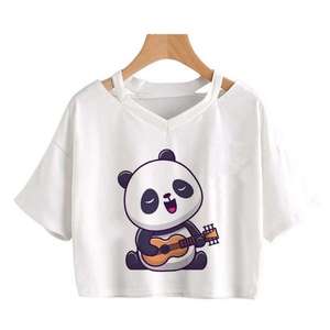 T-shirts T-shirts de gymnastique pour femmes en vrac T-shirts d'été pour femmes à imprimé personnalisé pour l'extérieur - Product Image 4