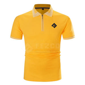 OEM al por mayor de los hombres para las camisetas del polo con el logotipo personalizado Tallas grandes de algodón de manga corta Patrón sólido Logotipo personalizable - Product Image 1