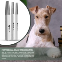 Peignes à poils pour animaux de compagnie en acier inoxydable classique de haute qualité, écologiques, produits de toilettage pour chiens de qualité supérieure
