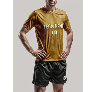 Camiseta de Fútbol Transpirable y Cómoda de Última Moda para Hombre, Nombre y Número Personalizados, Camisetas de Fútbol Americano - Product Image 2