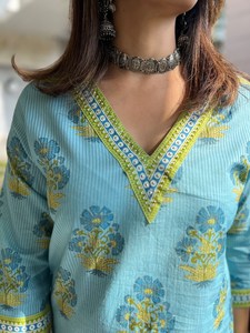 Nuevo Conjunto de Pijama de Satén y Algodón con Estampado Floral para Mujer, Cintura Elástica, Verano, Casual, Secado Rápido y Transpirable - Product Image 5