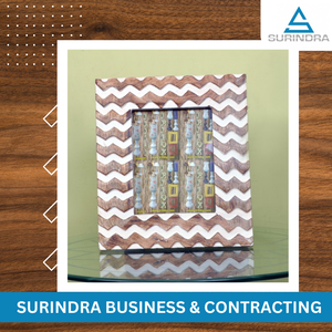 Marco de fotos de madera maciza con acabado antiguo 8X10 pulgadas Tamaño personalizable de calidad superior para regalos y decoraciones para el hogar - Product Image 3