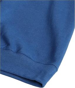 Sudadera con capucha de punto de gofre con cremallera de cuarto de alta calidad Unisex, sudadera personalizada con media cremallera para hombre, técnicas lavadas de temporada de invierno - Product Image 5