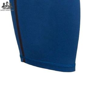 Shorts de compression pour homme, taille élastique, taille mi-haute, style sportif uni, style urbain, écologiques, respirants, séchage rapide, confortables - Product Image 6