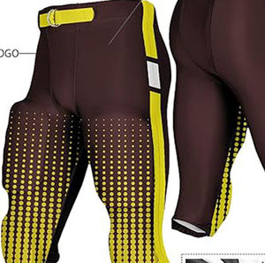 Pantalons de football américain 100% haute qualité 2025 Longueur genou Qualité supérieure Pantalons de football américain à vendre Personnalisés - Product Image 3