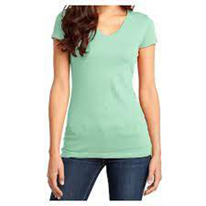 T-shirts pour femmes à imprimé animal, coupe ajustée, en soie/coton, anti-rides, nouveau design, tendance, haute qualité, produits d'exportation, meilleur de Bangladesh - Product Image 1