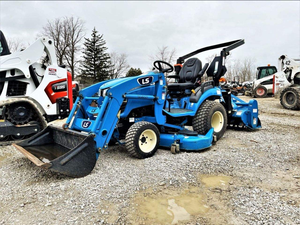 EPA LS Lawn Mower 2-Stroke Mini Tractor Front End Loader Backhoe 4x4 Garden Farm Grass <b>Cutter</b> <b>Machinery</b> For sale - Product Image 3