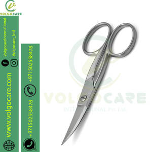 Calidad Premium Ceja Pestañas postizas Bigote Facial Nariz Oreja Cuidado del cabello Tijeras de belleza multiusos - Product Image 1