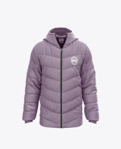 Chaqueta acolchada de manga larga de invierno de alta calidad para hombre con logotipo personalizado impreso, chaqueta acolchada al por mayor - Product Image 5