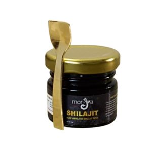 <b>Himalayan</b> Food Grade <b>Shilajit</b> Resin | Natural Mineral Extract | MORYA Brand | Bottle Packaging | Bulk Exporter From India - Product Image 2