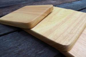 Vaisselle décorative rectangulaire en bois massif véritable naturel, plateau de service à fruits, plateau de service à café, plateau de service à café - Product Image 5