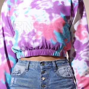 Nouveauté : Sweat à capuche court décontracté pour femme de haute qualité, vêtements d'extérieur d'hiver, techniques d'impression, col à capuche - Product Image 2