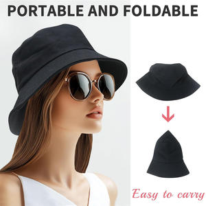 Chapeaux seau personnalisés à la mode estivale avec logo imprimé broderie Streetwear décontracté d'extérieur Protection solaire Fournisseur OEM - Product Image 2