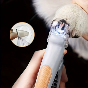 Cortauñas para Mascotas ELEVE Modelo 267, con LED, Funciona con Batería, de Silicona y Plástico, para Perros, Gatos y Animales Pequeños, con Diseño Iluminado - Product Image 3