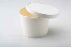 ชามกระดาษที่เป็นมิตรกับสิ่งแวดล้อมฝาปิดกระดาษ - Product Image 5