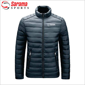 Chaqueta cálida de manga larga con cuello levantado para mujer, abrigo de burbujas brillante con bolsillos y cremallera de Color sólido para invierno - Product Image 2