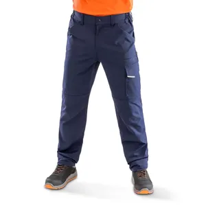 Pantaloni Elasticizzati Sostenibili in Tessuto Riciclato con Dettagli a Coltello e Utensili - Product Image 1