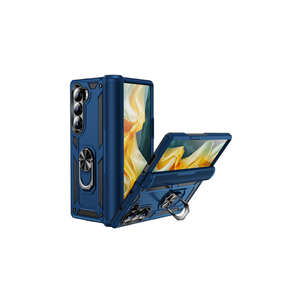 Coque de protection fine SNEL Vega Series pour Samsung Galaxy Z Fold 6, étui en silicone premium bleu, styles translucides PC - Product Image 3