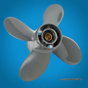 Hélice OEM à 4 pales 9 1/4*10 pour moteur <span class=keywords><strong>hors</strong></span>-<span class=keywords><strong>bord</strong></span> en aluminium <span class=keywords><strong>Honda</strong></span> BF8 /9.9/<span class=keywords><strong>15</strong></span>/20 HP 4 temps, 8 cannelures RH - Product Image 5