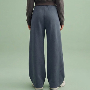 2026 New Arrival Loose Fit Breathable Sports Jogging Sweatpants for Womens Custom Screen Printed Logo <b>Elastic</b> Waistband Pants - Product Image 6