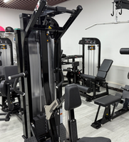 Appareil de musculation pectorale BN Commercial pour centre de fitness et centre d'entraînement sportif, machine de pression pectorale assise
