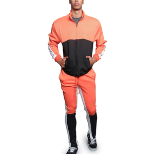 Premium Jogging Wear Training Gym Jogger Unisexe Survêtement Pour Homme 100% Coton Full Zip Hooded Jogging Wear Respirant Survêtements - Product Image 3