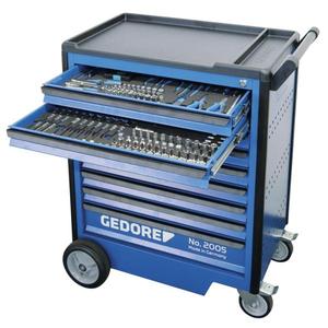 Carrito de Herramientas Gedore KL-4998-400 con Surtido de Herramientas (466 piezas), Gabinetes Resistentes para Almacenamiento de Herramientas - Product Image 1