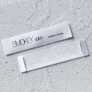 High Quality Factory Wholesalers Direct Organic Cotton Fabric Tag Clothing Labels Custom Woven Label for Apparel Clothing - Product Image 6