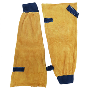Premium Quality Cowhide Side Split Leather Welding Sleeves Good Quality Safety <b>Clothing</b> for Welders - Product Image 1