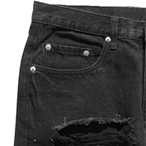 กางเกงเดนิมขาสั้นผู้ชายผ้าฝ้าย100% เป็นมิตรกับสิ่งแวดล้อมผ้าเดนิม2025ออกแบบได้ตามที่ต้องการ - Product Image 4