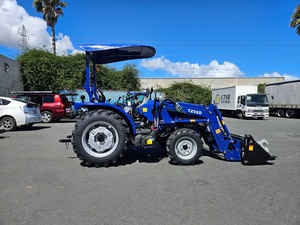 Nuevo Tractor Compacto LOVOL TE254 de 25HP 4WD con ROPS, Cargador Frontal, Toldo y Motor Diésel para Uso Agrícola - Product Image 1