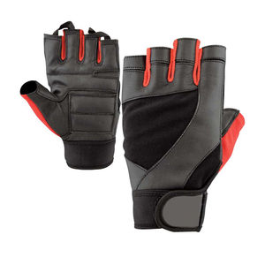Bon usage demi-doigt Sport entraînement Fitness gant haltérophilie gant de gymnastique concevoir votre propre haltérophilie gants de gymnastique respirant - Product Image 6