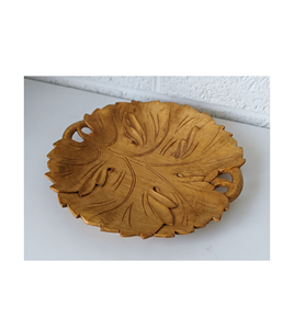 Plato de diseño de hoja de madera para el hogar, diseño creativo, té de frutas para postre, plato de aperitivos, estilo moderno al costo más bajo - Product Image 3