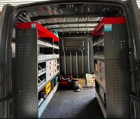 Étagères et armoires de rangement modulaires en métal de qualité industrielle pour camionnettes, couleur personnalisable - Marque DETAY OEM/ODM, 1 ensemble MOQ, Origine Turquie