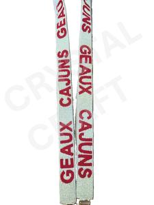 Sangles de sac en perles de rocaille en or blanc personnalisées, forme unique et design de sangle de sac à main perlée, accessoires de mode - Product Image 4