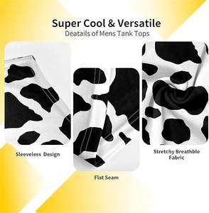 Nouvelle arrivée débardeur sans manches pour hommes, teinté dans la couleur unie, vente à chaud - Product Image 5