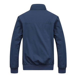 Blouson aviateur à col montant respirant de couleur unie personnalisé pour hommes nouveau style d'aviateur de haute qualité à la mode pour hommes - Product Image 2
