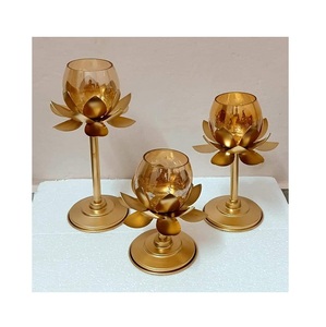 เชิงเทียนโลหะสำหรับตกแต่งโต๊ะในบ้านและโรงแรม - Product Image 6