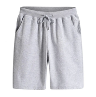 Shorts Bermuda d'été en toile pour hommes, 100% coton, décontractés, taille élastique, séchage rapide, écologiques, respirants, 280g - Vente en gros OEM